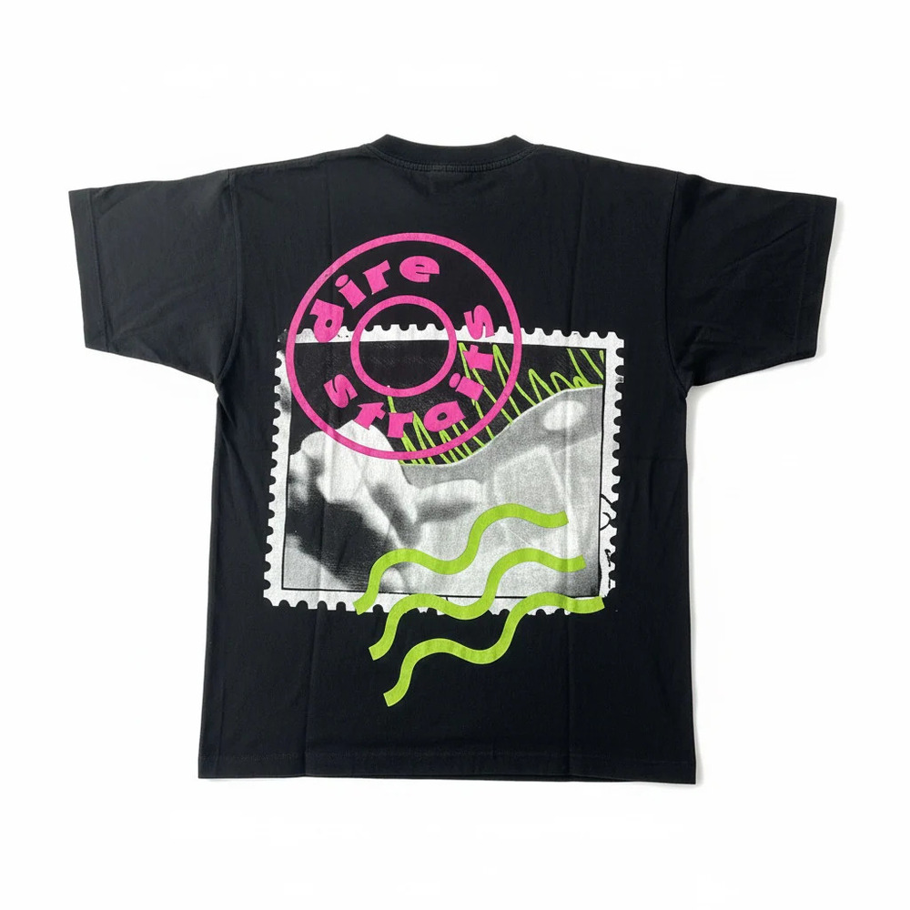 Dire Straits Tour T-Shirt Black Unisex